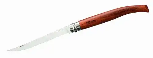 Angelmesser Opinel Slim-Line Größe 15 mit rostfreier Klinge und Bubinga-Holzgriff