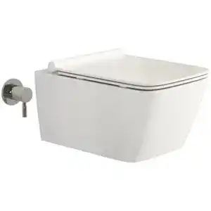 Dusch-WC SSWW Taharet-Toilette mit Spülrand und Softclose