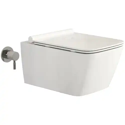 Dusch-WC SSWW Taharet-Toilette mit Spülrand und Softclose
