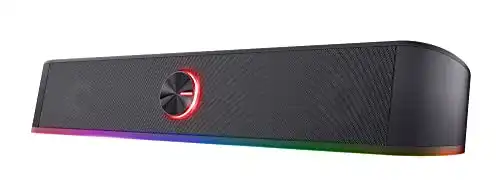 Trust Gaming Stereo Soundbar GXT 619 Thorne mit RGB-Beleuchtung