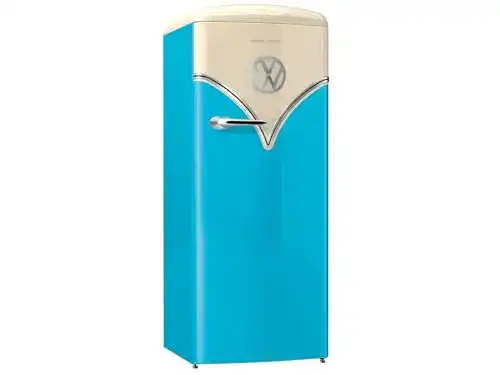 Gorenje OBRB153BL Retro-Kühlschrank mit 254 Litern Nutzinhalt