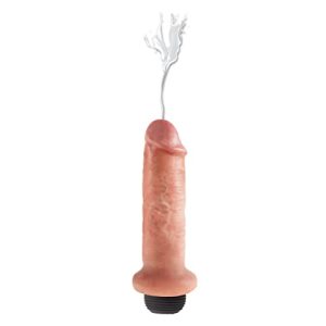 Squirting-Dildo King Cock Pipedream – 6 Zoll mit realistischer Hautfarbe