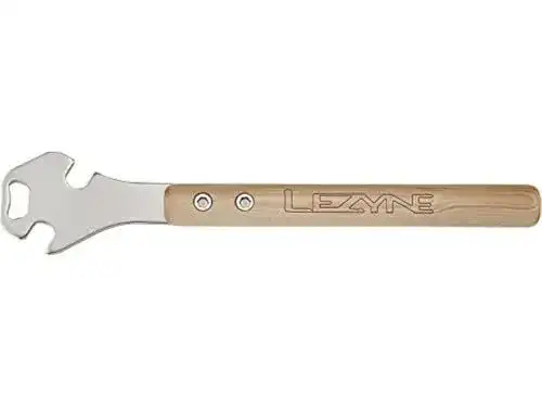 Pedalschlüssel von Lezyne mit integriertem Flaschenöffner, 278 x 134 mm