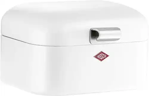 Wesco Mini Grandy Brotkasten 17 x 18 x 12 cm in Weiß