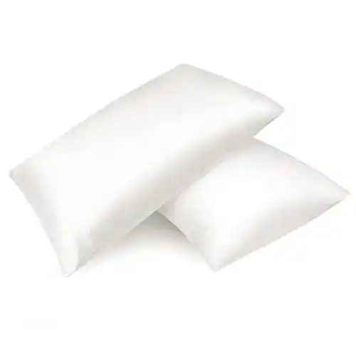 Seiden-Kopfkissenbezug Fittia 2er-Set Satin Kissenbezüge