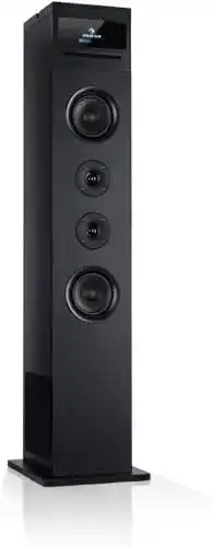 Auna Sound Tower Radio Tragbares DAB Radio mit CD-Player und Bluetooth