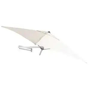 Sonnenschirm zur Wandmontage Easysol 200 x 200 cm eckig für Balkon und Terrasse