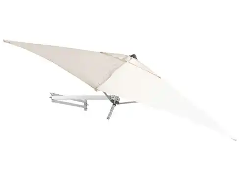 Sonnenschirm zur Wandmontage Easysol 200 x 200 cm eckig für Balkon und Terrasse