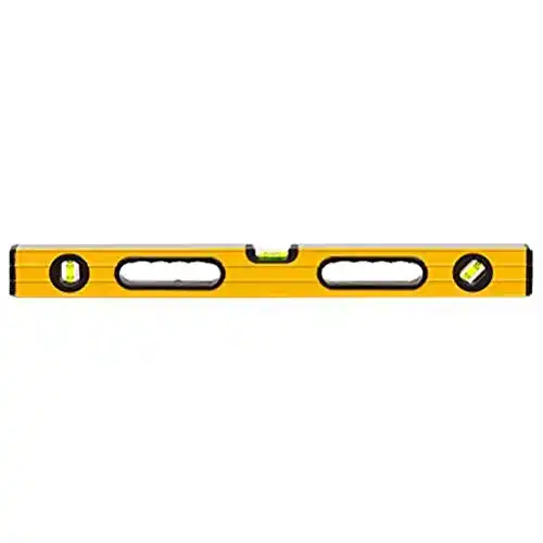 Wasserwaage CON:P CP736100 aus Leichtmetall, 1m mit 2 Griffen