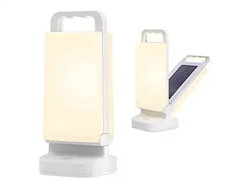 Lepwings LED Campinglampe Solar Zeltlampe mit Powerbank-Funktion
