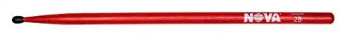 Vic Firth Nova 2B Nylon Tip Drumsticks in Rot