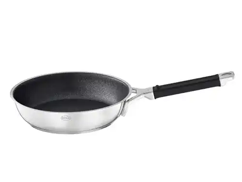 Rösle Silence Pro Bratpfanne mit kratzfester Antihaftversiegelung, 28 cm