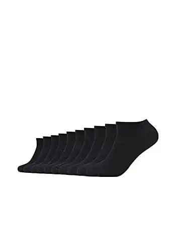 S.oliver Unisex Sneakersocken für Damen in Schwarz 39-42