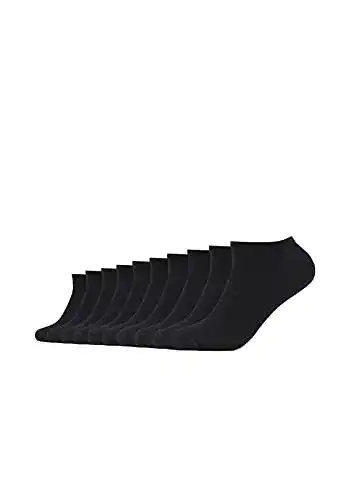 S.oliver Unisex Sneakersocken für Damen in Schwarz 39-42