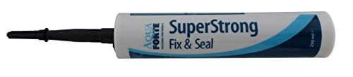 Aquarium-Silikon Aquaforte elastischer Kleber für Teich und Aquarium