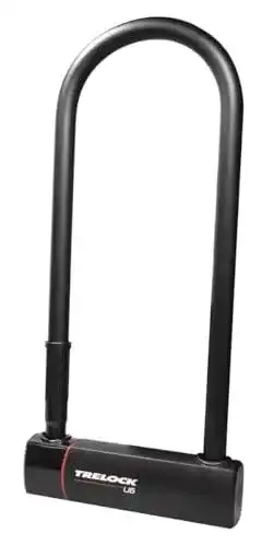 Trelock U6 L Bügelschloss 30 cm – Hochsicherheits Fahrradschloss