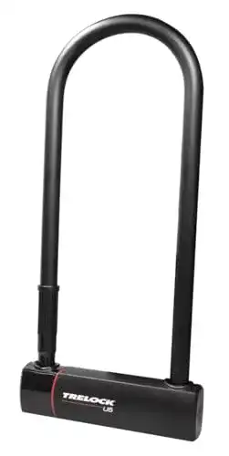Trelock U6 L Bügelschloss 30 cm – Hochsicherheits Fahrradschloss