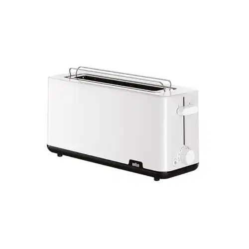 Braun Toaster Breakfast 1 HT1110WH mit extra langem Schlitz