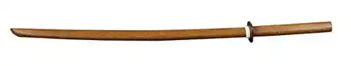 Bokken S.B.J aus Roteiche mit Tsuba – 100 cm Holzschwert