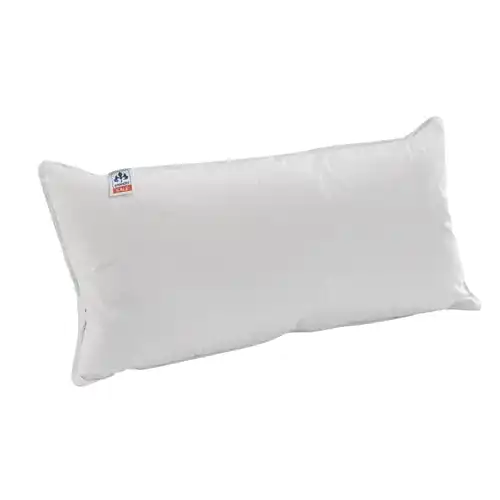Irisette Kopfkissen Federkissen Lola aus 100% Baumwolle, 40 x 80 cm