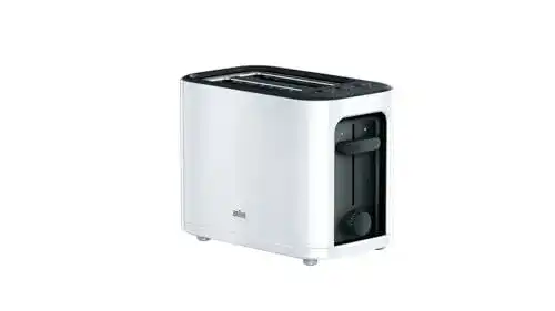 Braun Household HT3000WH Toaster mit 1000 W und 2 Schlitzen