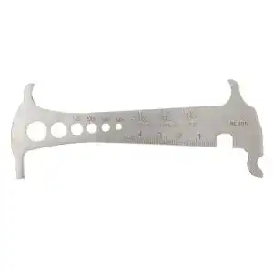 Kettenverschleißlehre Lioobo für Fahrräder Kettenprüfer 3-in-1