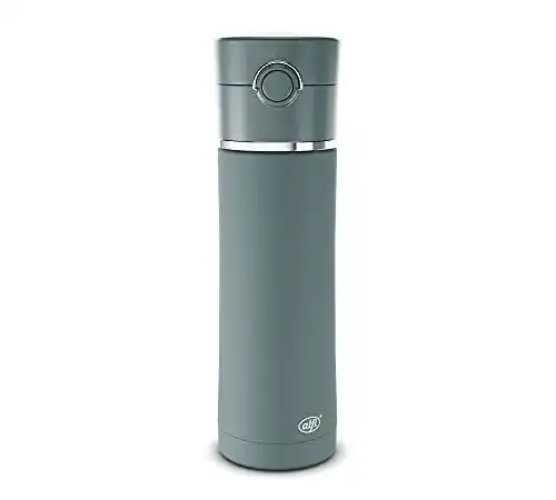 Alfi Balance Tea Bottle 500ml in Sea Pine – Isolierflasche mit Teefilter