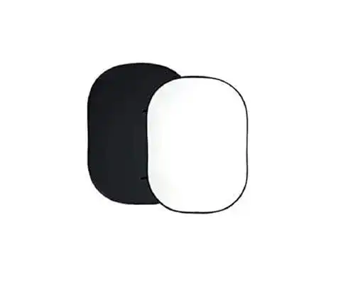 Fotohintergrund Bresser F001678 BR-3 faltbar 180 x 240 cm schwarz/weiß