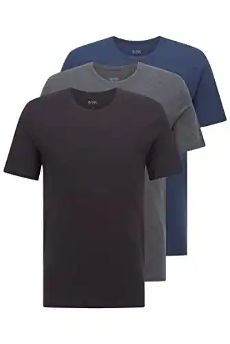 Weißes Herren T-Shirt von BOSS HUGO im 3er Pack