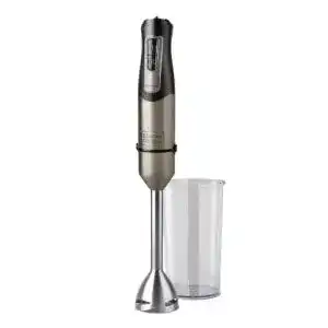 Stabmixer BLACK+DECKER BXHB1000E aus Edelstahl mit 1000W