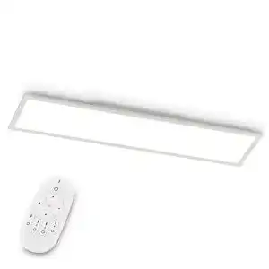 Eglo LED Büro-Deckenleuchte Bottazzo Tageslicht-Panel mit Fernbedienung