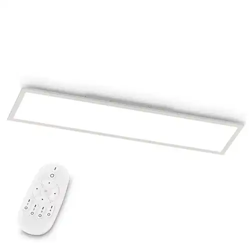 Eglo LED Büro-Deckenleuchte Bottazzo Tageslicht-Panel mit Fernbedienung