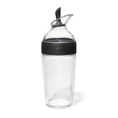 Dressing-Shaker OXO Good Grips für Salat, 350 ml, schwarz