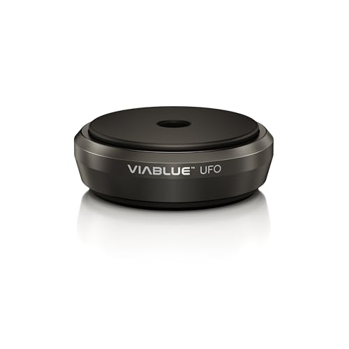 Viablue UFO XL Lautsprecher-Absorber 6,5 cm – Set mit 4 Stück