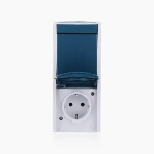 Steckdosen-Lichtschalter Busch-Jaeger 2601/6/20 EW-53 Ocean IP44