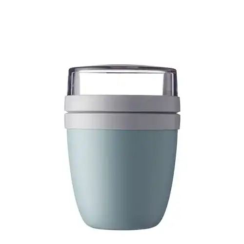 Mepal Lunchpot Ellipse – Joghurt- und Müslibecher mit Unterteilung