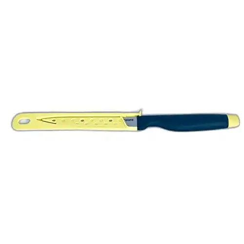 Tupperware Tomatenmesser A-Serie mit Wellenschliff und 27 cm Länge