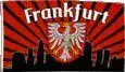 Eintracht Frankfurt Fahne Digni Flagge Fanflagge Silhouette 90 x 150 cm