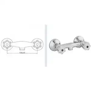 Duscharmatur aquaSu Zweigriffmischer Standard Plus für Brause