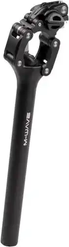 M-Wave FOURSPRING VARIO Sattelstütze, schwarz, 27,2 mm