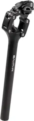 M-Wave FOURSPRING VARIO Sattelstütze, schwarz, 27,2 mm