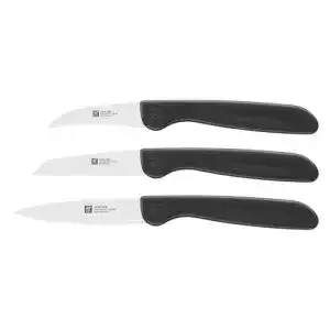 Schälmesser Set Zwilling Twin Grip, 3-teilig mit Kunststoffgriff