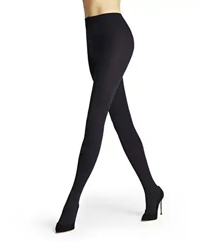 Damenstrumpfhose FALKE Pure Matt 100 DEN blickdicht in Marineblau