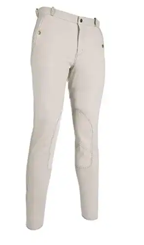 Reithose für Herren Hkm Vera Classic 2500 in Beige Größe 46