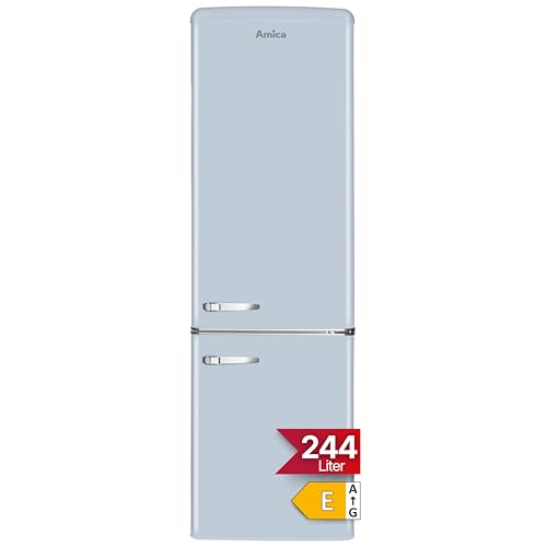 Retro-Kühlschrank Amica KGCR 387 100 L im Vintage-Stil