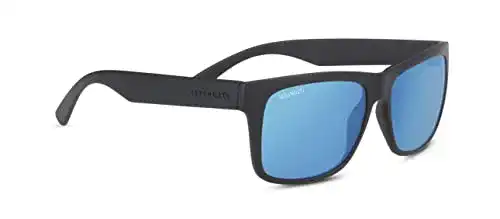 Serengeti Unisex Positano Sonnenbrille in Matte Black