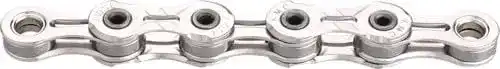 10-fach Fahrradkette KMC X10SL Ti-N, Silber, 1/2″ x 11/128″, 114 Glieder