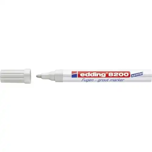 Fugenstift Edding 8200 – silbergrau – 1 Stift – Fugenmarker