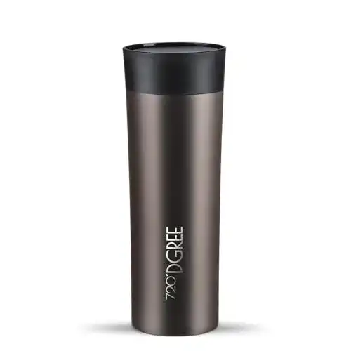 720°DGREE Thermo Reisebecher PleasureToGo 450 ml Edelstahl Thermobecher