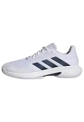 Adidas CourtJam Control Tennisschuhe für Herren in Cloud White/Team Navy